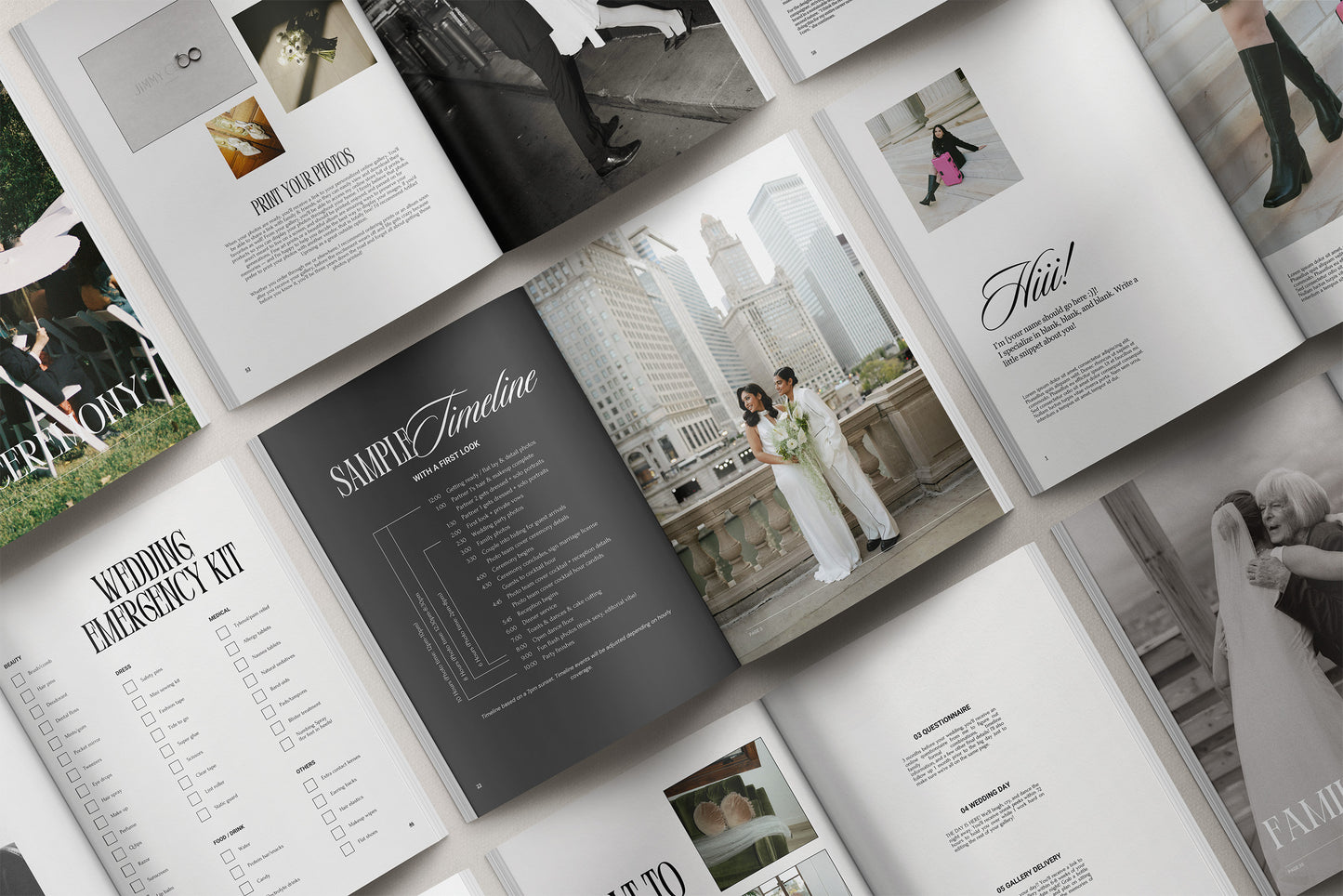 Wedding Guide Template | 60+ Pages | Canva Editable