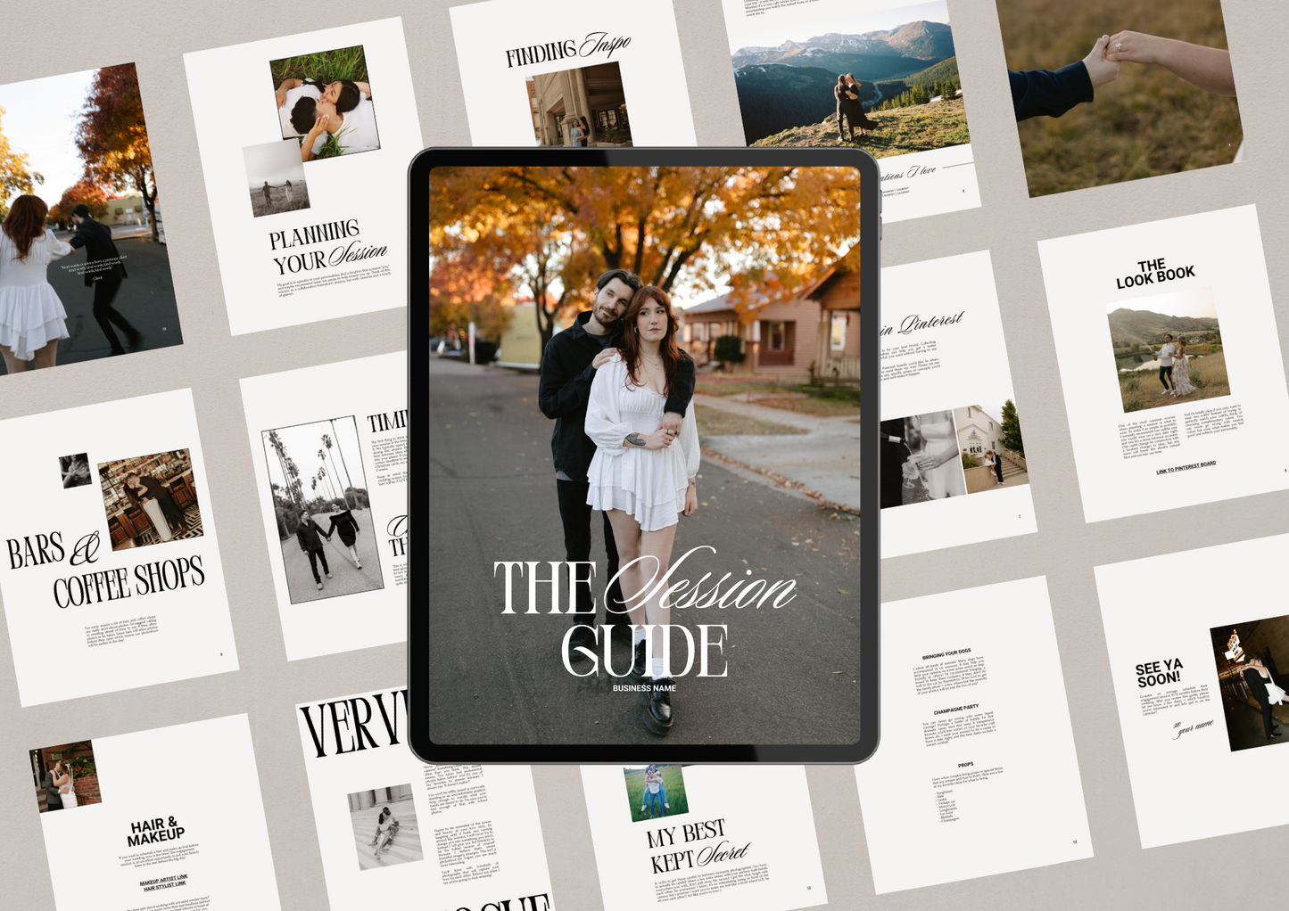 Session Guide Template | 15 Pages | Canva Editable